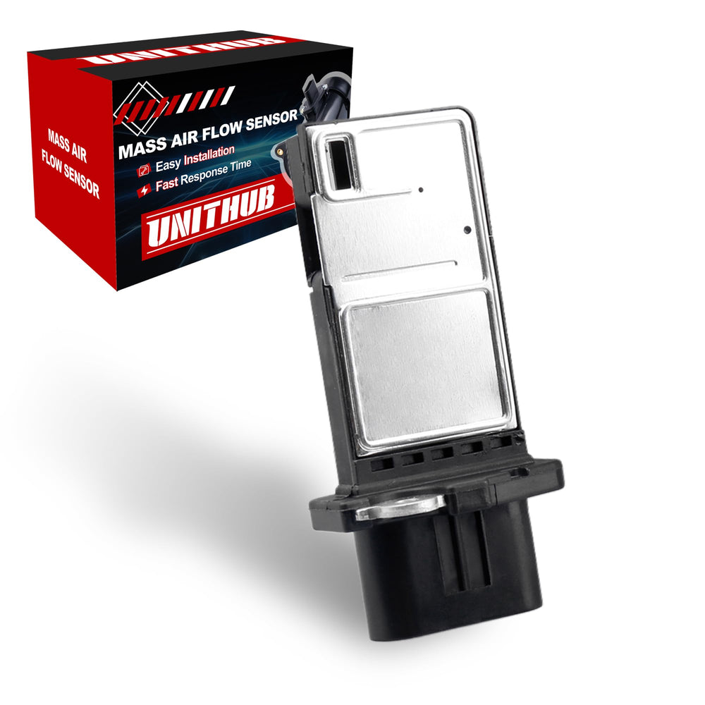 UNITHUB MAF sensor detailed view showing compact design for precise fitment.