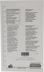 Universal TFX 00033064 1/16 inch stripe and gap design for precise styling.