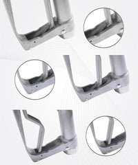 UNLRA durable aluminum construction resists rust for long-term use.