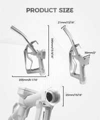 UNLRAE manual fuel nozzle grip reduces hand fatigue during long fueling.
