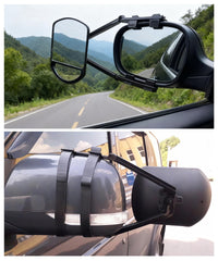 UNLRAE towing mirrors work with most cars, trucks, SUVs, RVs, Jeeps, trailers