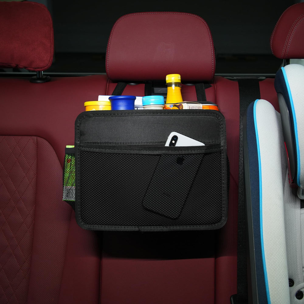 Uplien easy-clean backseat organizer with wipeable surface.