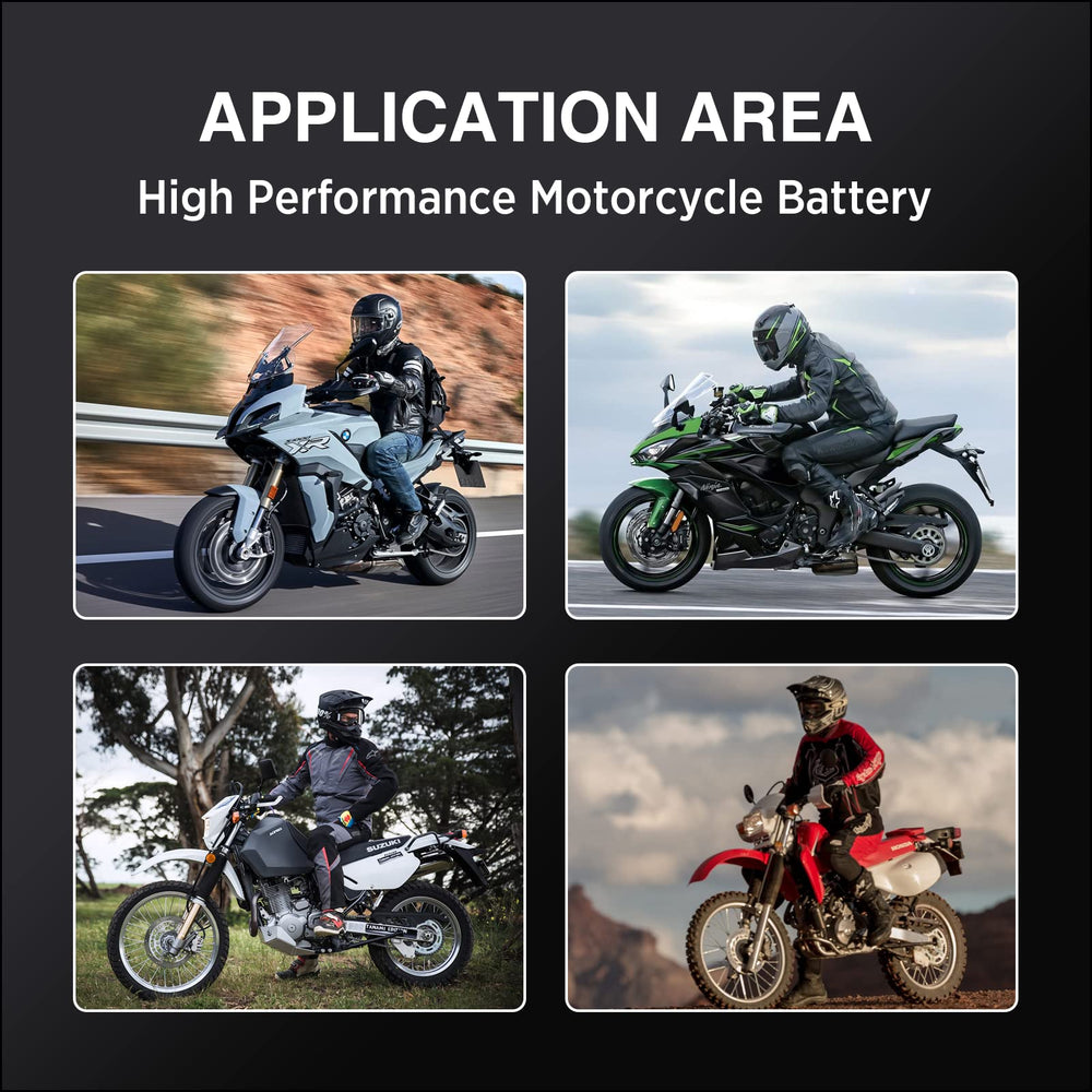 UPLUS EB9-4 sealed AGM battery offers maintenance-free installation.