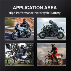 UPLUS EB9-4 sealed AGM battery offers maintenance-free installation.