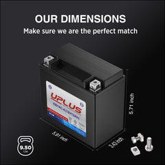 UPLUS battery uses PP material for heat resistance.
