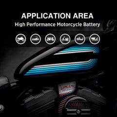 UPLUS YZT7S battery undergoing vibration testing for ride durability.