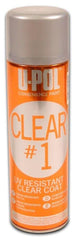 U-Pol 0796 Clear bottle pour delivers a glassy finish with UV resistance.