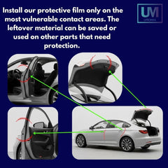Upromax UV-resistant edge guard stays clear over years of sun exposure.