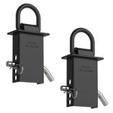 UPTOP heavy-duty trailer D-ring pair securing heavy loads on trucks and trailers.
