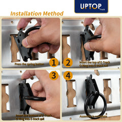 UPTOP multi scene cargo management with O-Ring anchors in use