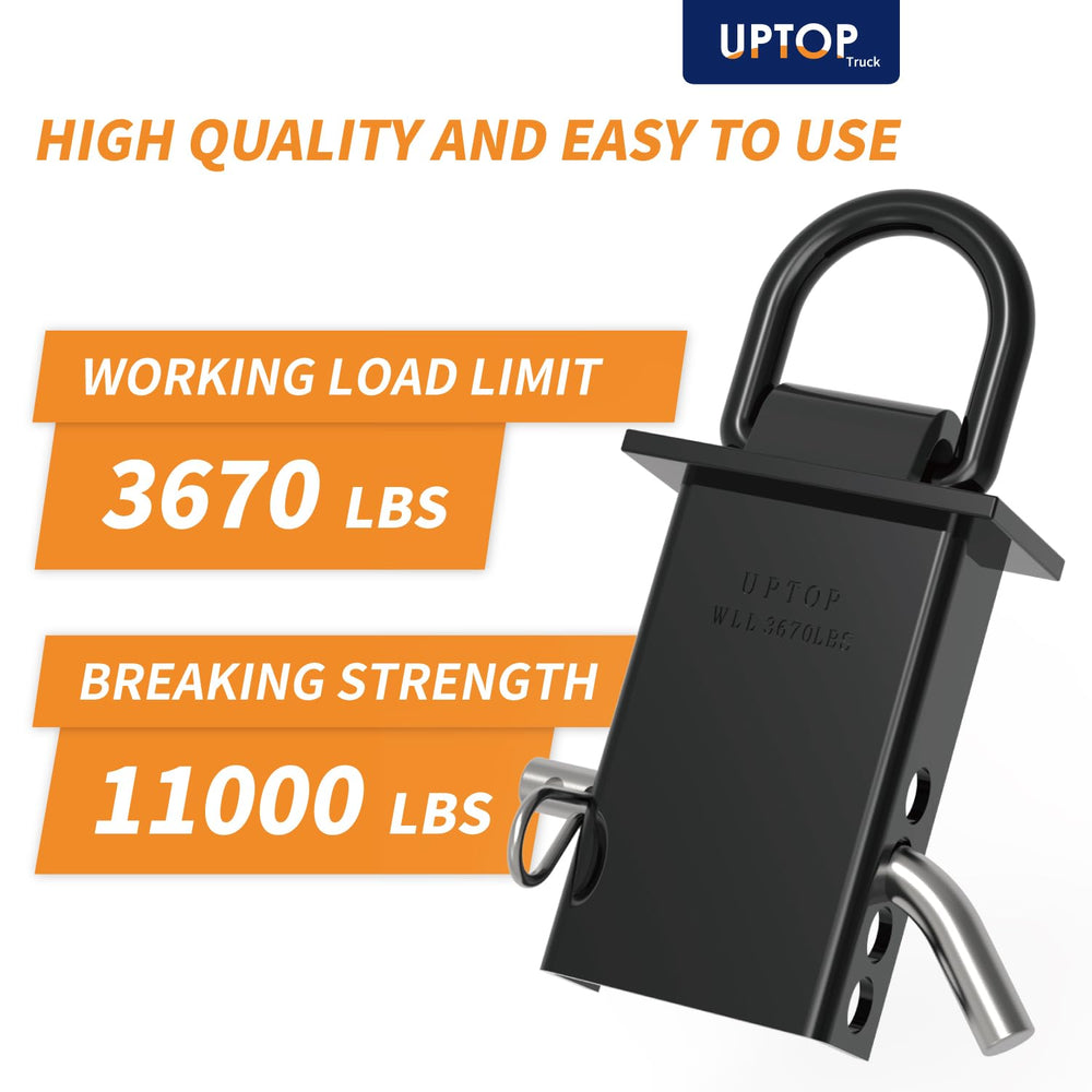 UPTOP secure cargo like motorcycles and ATVs during transport with these D-rings.