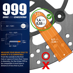 Urban 999 SRA Classe test label indicating trusted performance.