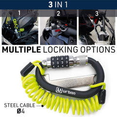 Versatile design supports motorcycles, bicycles, and gear with large diameter options.