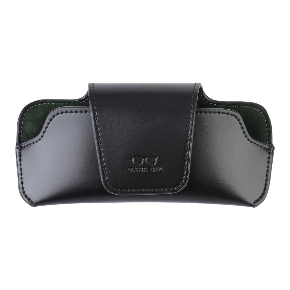URIZZD car visor sunglasses holder with leather exterior protects glasses on the go.