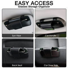 URIZZD compact dimensions keep eyewear storage lightweight and unobtrusive.