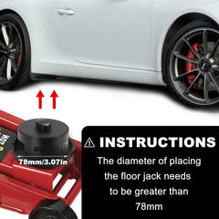 Rounded, cushioned surface prevents edge damage during lifting.