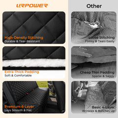 URPOWER back seat cover simple cleaning after muddy adventures