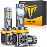 Ursprung new-gen H11/H9/H8 bulbs front view for easy plug-and-play installation