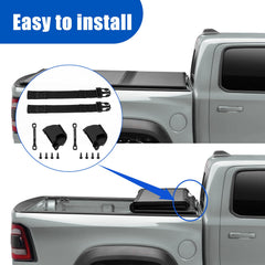 URYKEC 356A0002 buckle kit bottom side improves trunk lid stability during motion.