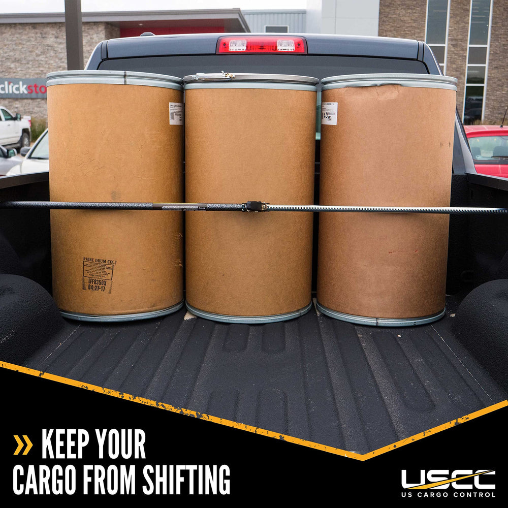 Secure groceries and boxes with US Cargo Control cargo bar