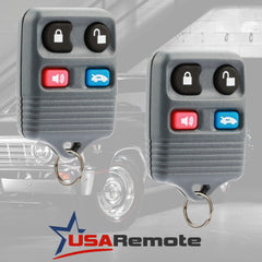 USARemote Lincoln Continental Mark VIII key fob featuring quick programming guide