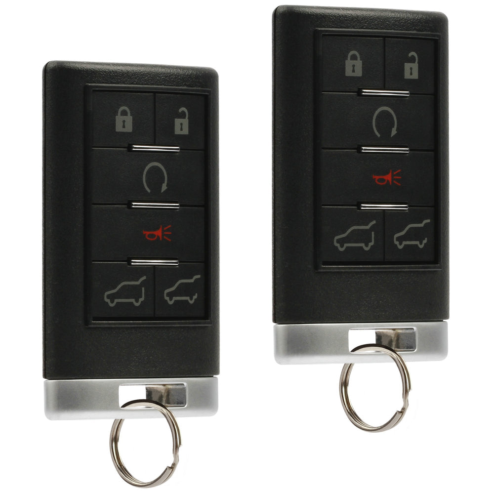 USARemote Cadillac Escalade fob front view for easy replacement