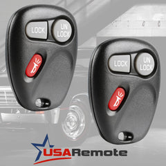 USARemote Chevy Avalanche key fob back view showing durable build