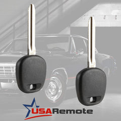 USARemote transponder ignition key back view showing durable finish