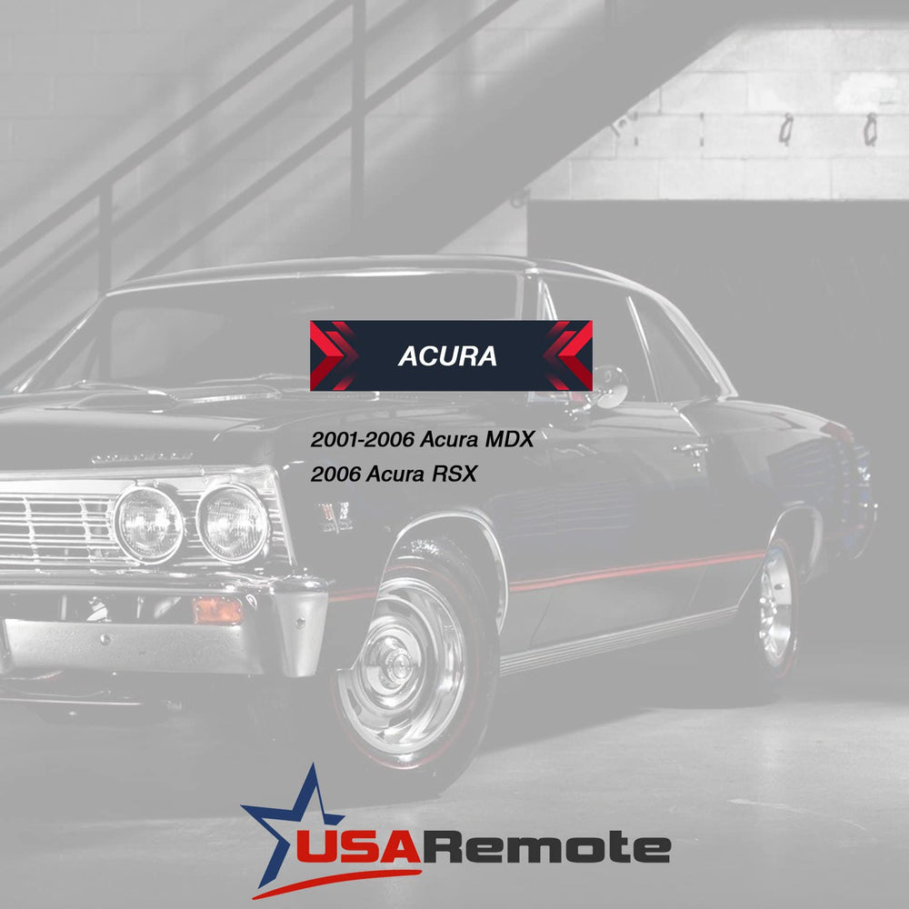 USARemote Acura TL/TSX fob electronics and housing for reliable performance