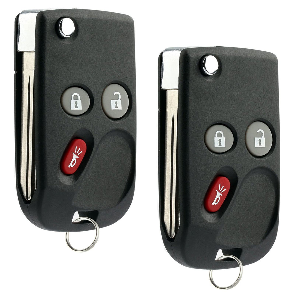 USARemote Cadillac key fob front view with integrated electronics for quick vehicle access
