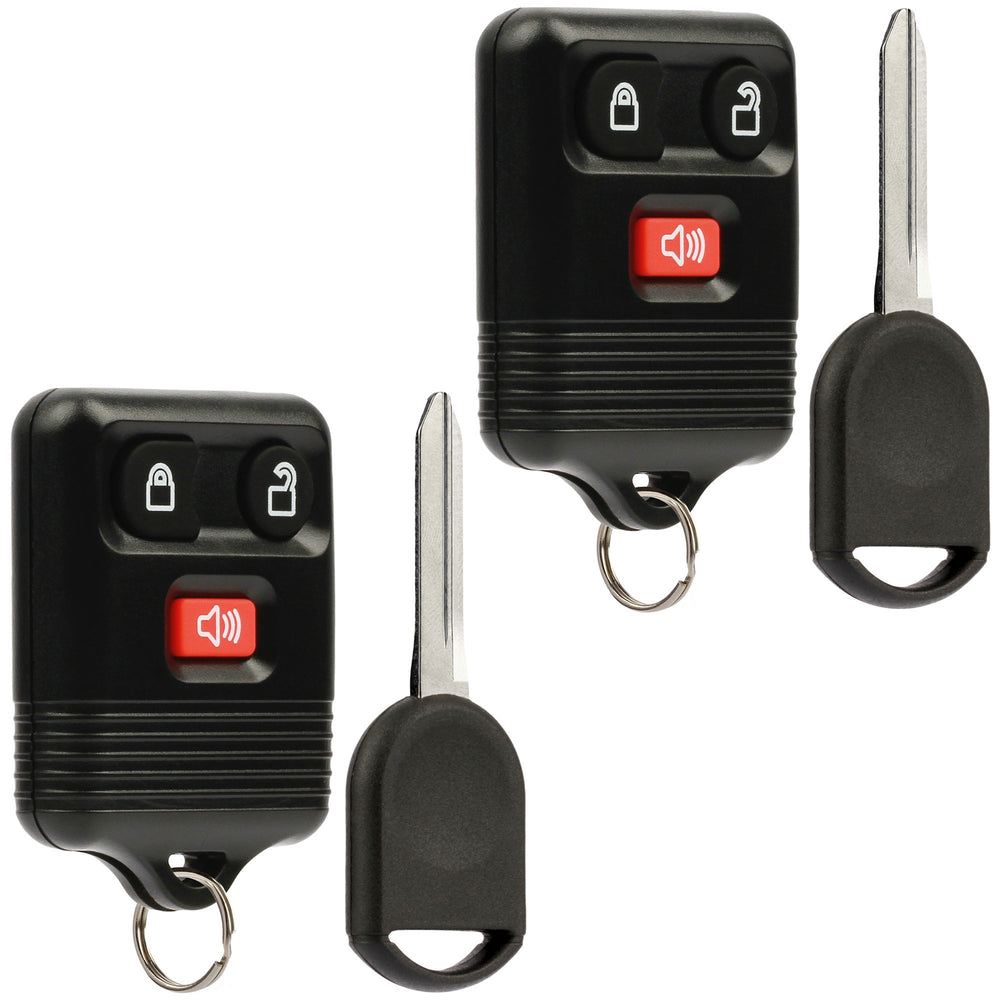 USARemote car key fob front view compatible with Ford, Lincoln, Mercury, Mazda