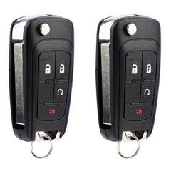 USARemote front view of 4-button key fob ready for programming