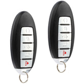USARemote key fob close-up for Nissan Altima, reliable keyless entry on the road.