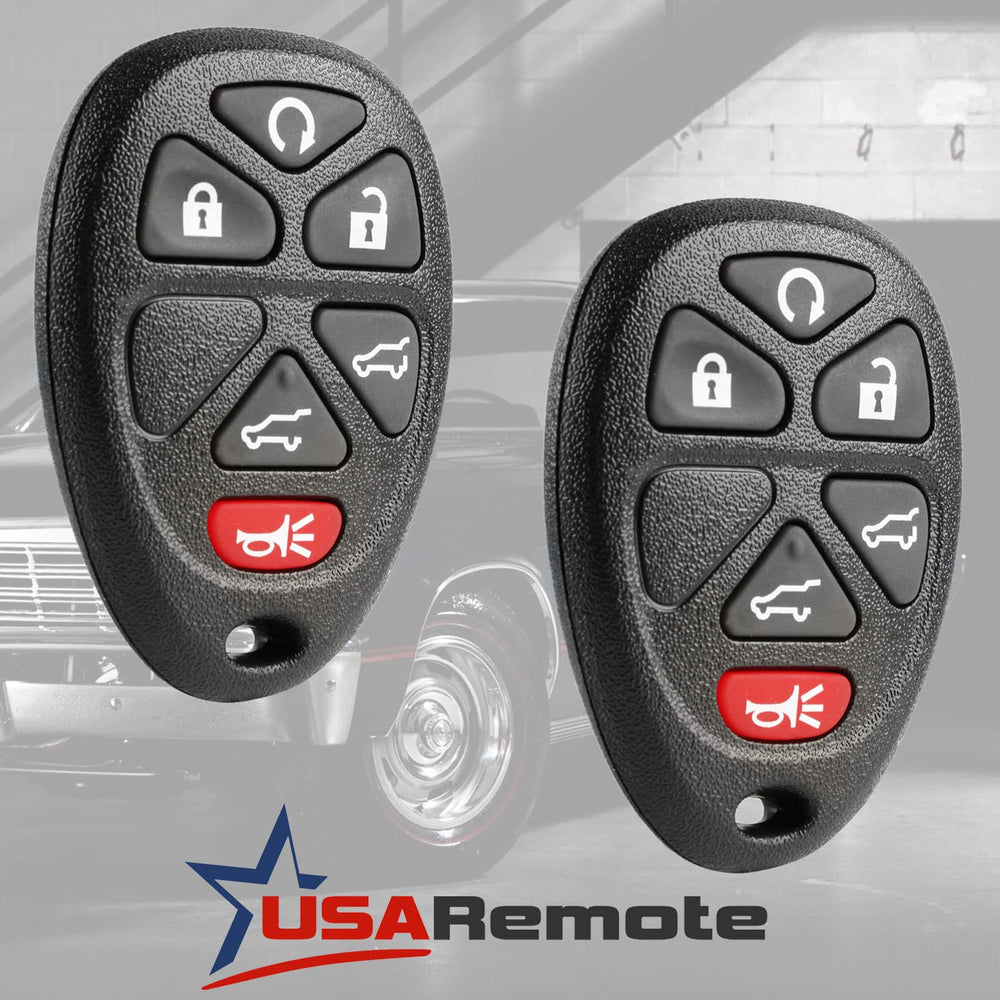 USARemote keyless entry remote buttons closeup showing layout