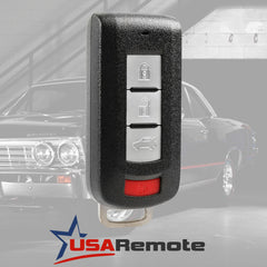 USARemote Outlander OUC644M key fob button area for quick remote control.
