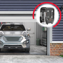 USARemote pad case for GMC Acadia—unboxing shot emphasizes quick swap and protection.