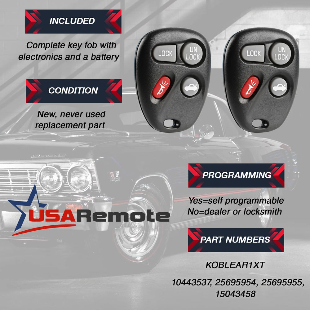 USARemote replacement parts label signals original compatibility