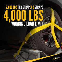 US Cargo Control compatible with 14–20 inch tires for various vehicles