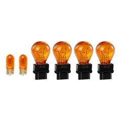 Included amber bulbs package for quick upgrade and use.