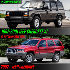 USR Unique Style Racing DEPO smoke bumper light right for Jeep Cherokee XJ.