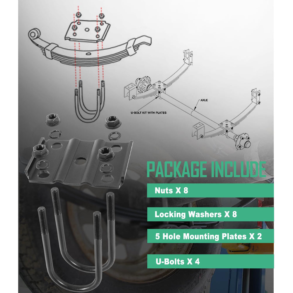 Ussuray easy installation design saves time during trailer maintenance.
