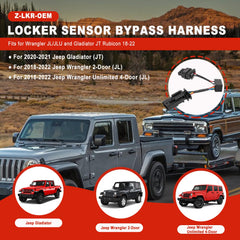 Ussuray Z-LKR-OEM demonstrates cross-compatibility with JL/JLU and Gladiator Rubicon