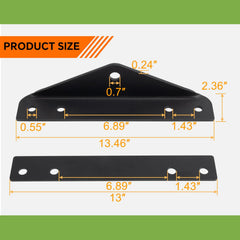 ustintec 79108500 compatible with sprayers and spreaders for expanded yard tasks.
