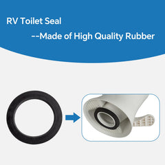 ustintec corrosion-resistant pp pedal withstands moisture in RV bathrooms