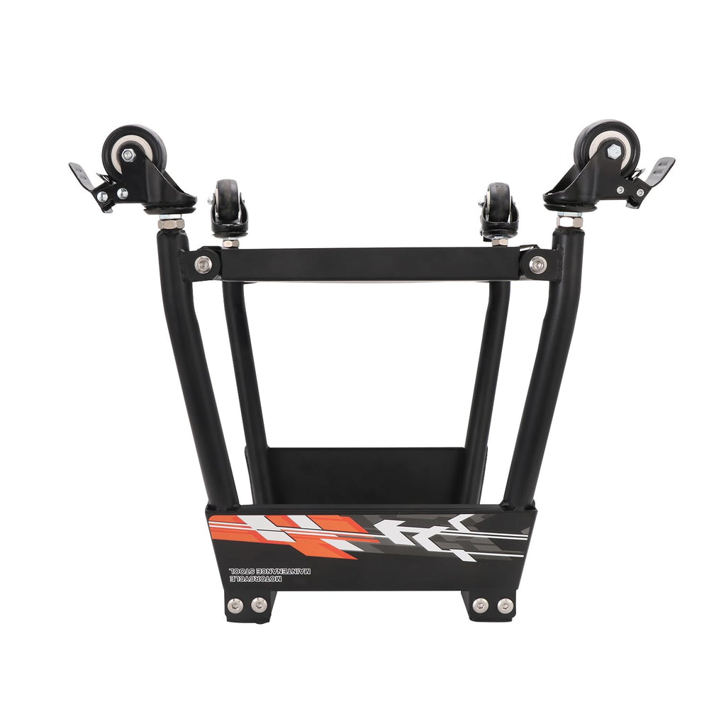 USTPO dirt pit bike stand with rust‑resistant coating for long life.
