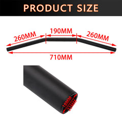 USTPO black drag bar on a bobber improves handling and look.