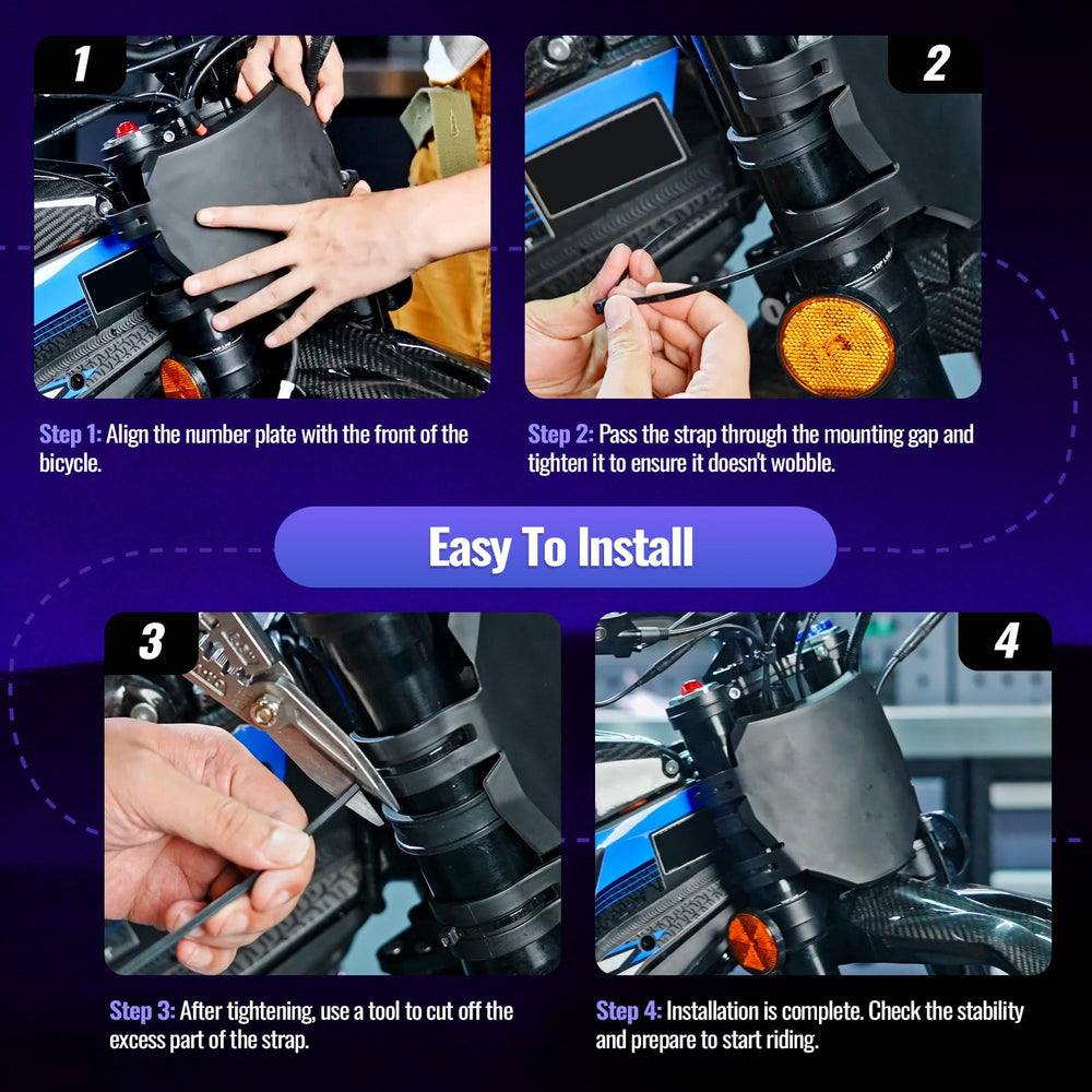 USTPO snug factory mount ensures quick front plate replacement