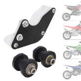 USTPO motorcycle chain guide guard black showing full guard design for protection