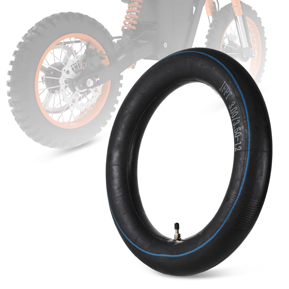 USTPO Tutti Soleil 01 rear inner tube for 3.00/3.50-12 tires improves ride stability