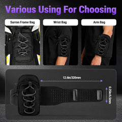 USTPO Yozma In10 frame bag fitment guards valuables on rugged trails
